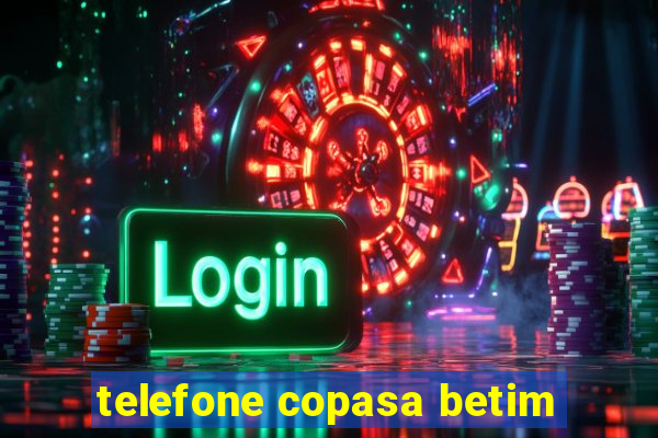 telefone copasa betim